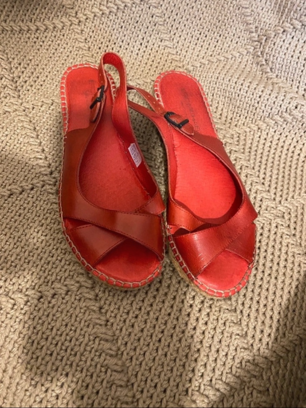 Vintage Eric Micheal wedge shoes